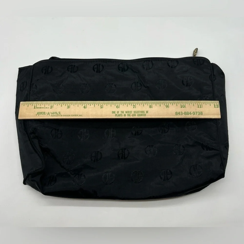 adrienne vittadini toiletry bag monogrammed black